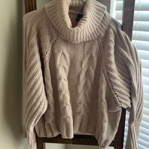 Cozy beige sweater